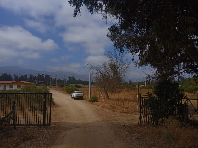 Se Vende Terreno plano de 5000 mt con rol a pasos de la Carretera.  Catapilco