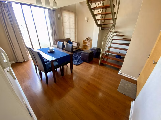 Venta departamento penthouse duplex un dormitorio parque brasil, Antofagasta