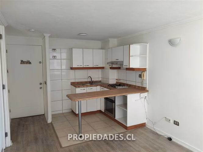 Departamento en venta de 1 dorm en Santiago