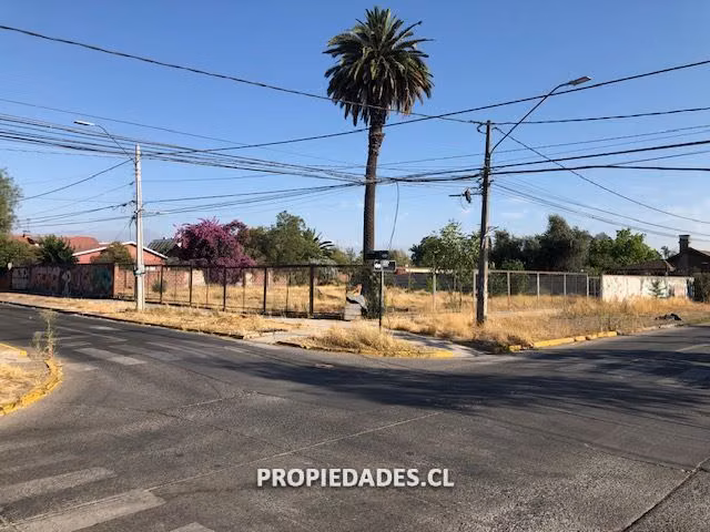 Sitio en venta en La Cisterna