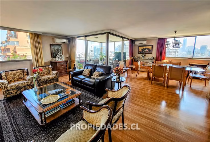 Departamento en venta de 5 dorm. en Las Condes GRAN VISTA