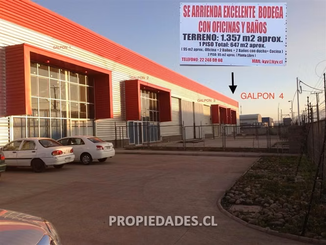 Oficina en Arriendo en Lampa