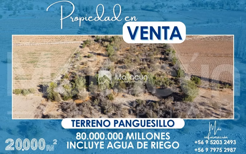 Terreno en Panguesillo