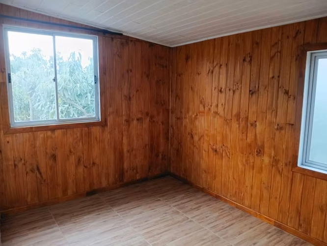 Casa en rápel de navidad