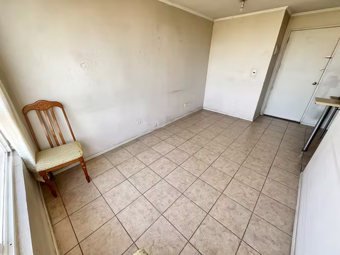 Se Arrienda dpto de 1 dormitorio y medio incluye estacionamiento