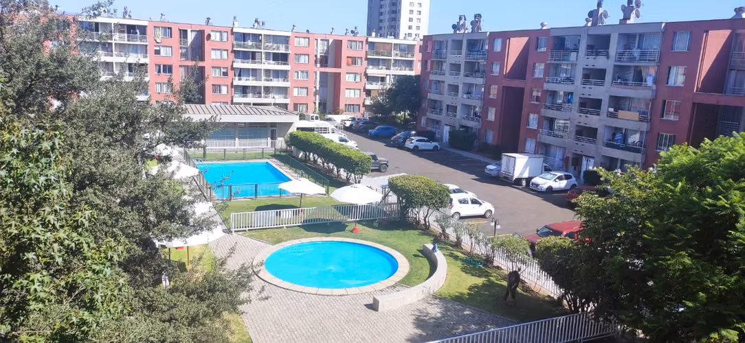 PRECIO REBAJADO DEPTO. UF 1.935  DE 2D y 1B, IDEAL PARA VIVIR EN UN CONDOMINIO SEGURO