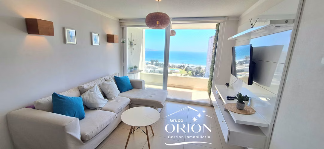 Arriendo Dpto. amoblado Mar a Dic 3D,2B. (151506)