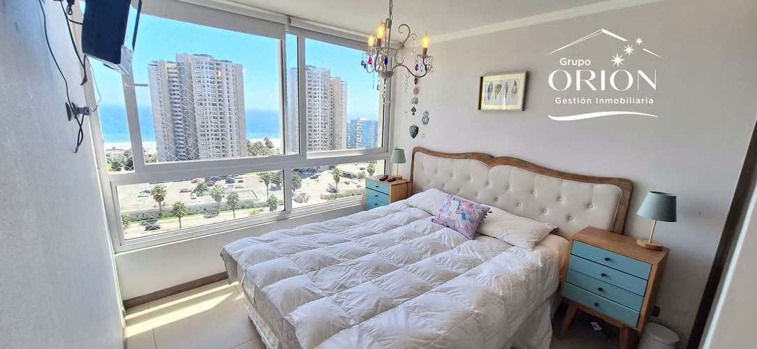 Arriendo Dpto. amoblado Mar a Dic 3D,2B. (151506)