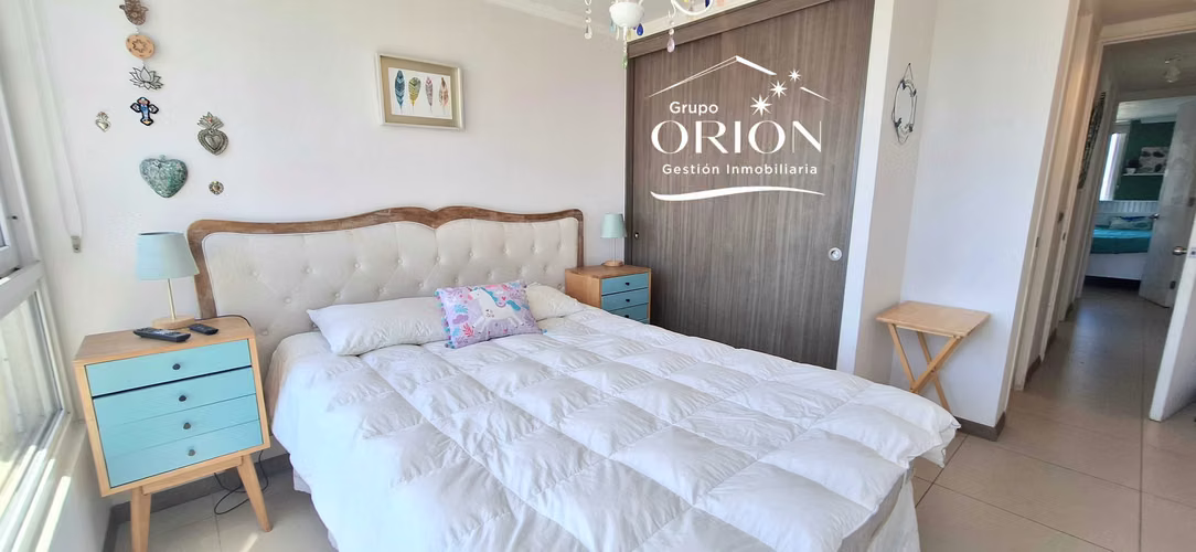 Arriendo Dpto. amoblado Mar a Dic 3D,2B. (151506)