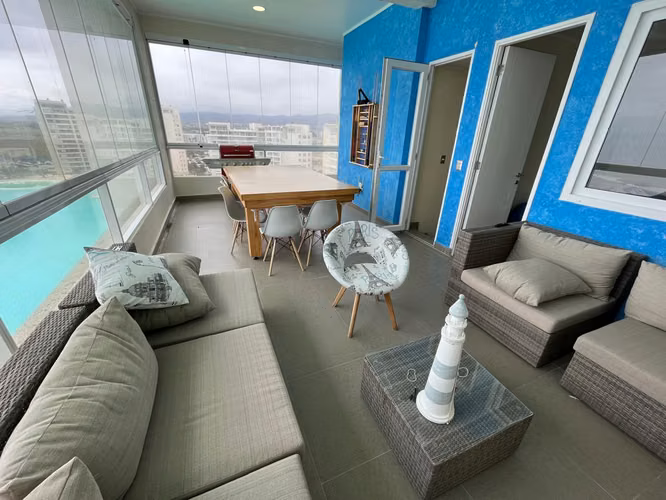 Departamento Amoblado En Exclusivo Condominio En La Serena
