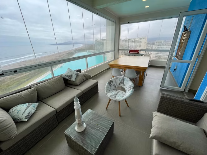 Departamento Amoblado En Exclusivo Condominio En La Serena