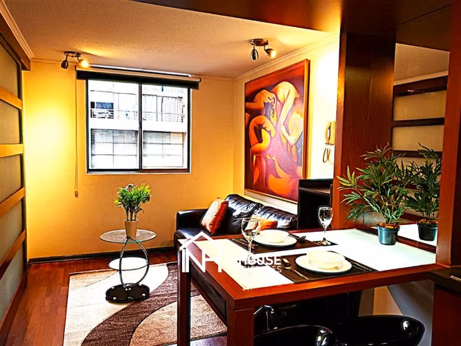 Departamento en venta de 1 dorm. en Santiago