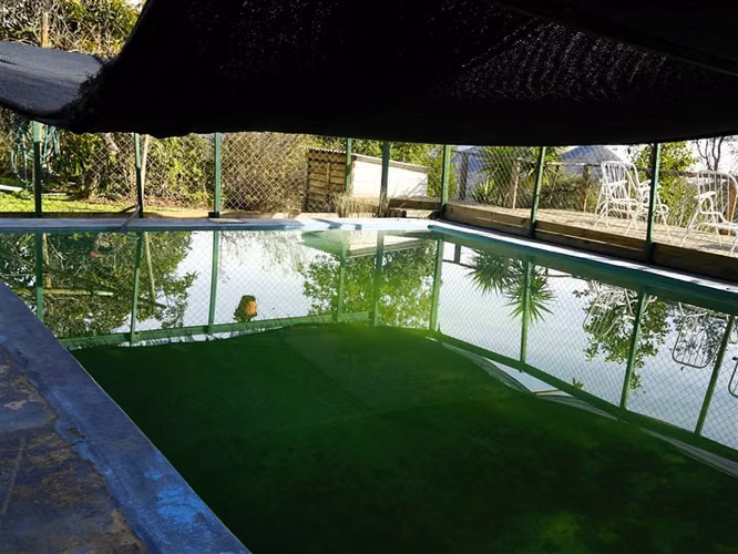 Parcela 4,69 ha con casa en venta en Olmué.