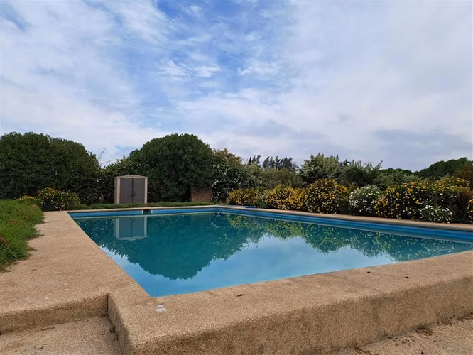 Parcela de 5900m2 en condominio casa 4 dom Baracaldo M.Pinto