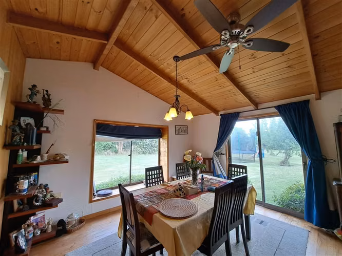 Parcela de 5900m2 en condominio casa 4 dom Baracaldo M.Pinto