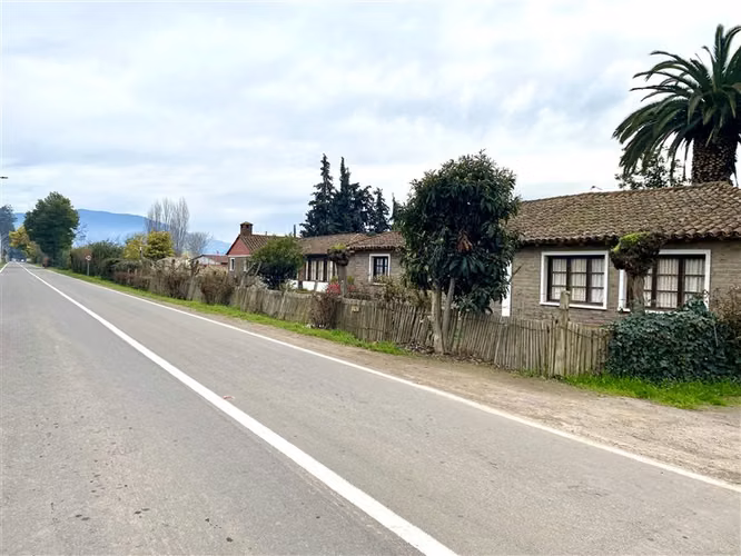 Parcela en venta con 2 casas regularizadas en San Fernando