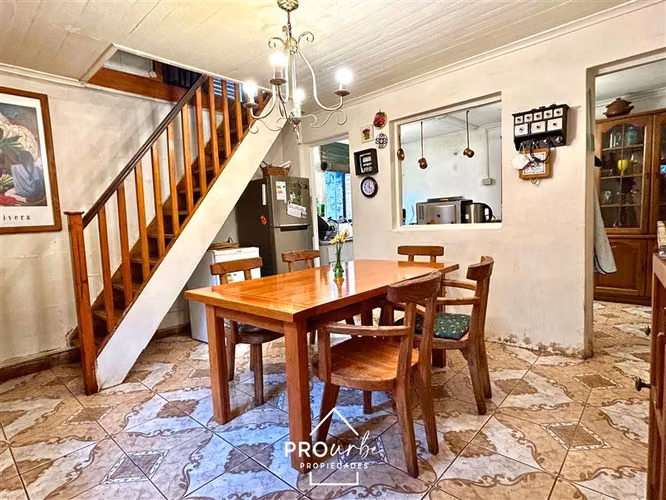 Parcela 5000 m2, 2 casas, borde Ruta G-25, San José de Maipo