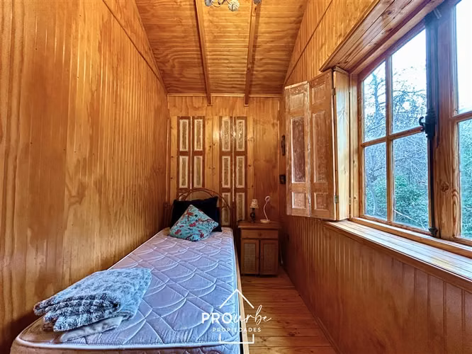 Parcela 5000 m2, 2 casas, borde Ruta G-25, San José de Maipo
