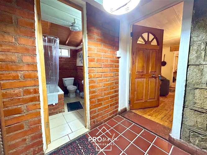 Parcela 5000 m2, 2 casas, borde Ruta G-25, San José de Maipo