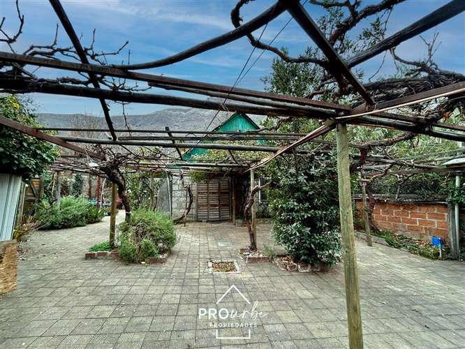 Parcela 5000 m2, 2 casas, borde Ruta G-25, San José de Maipo