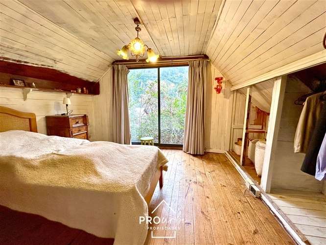 Parcela 5000 m2, 2 casas, borde Ruta G-25, San José de Maipo