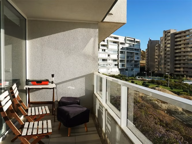 Dpto. Venta. 1Dor, 1Baño, Bodega y Est. en Concón.