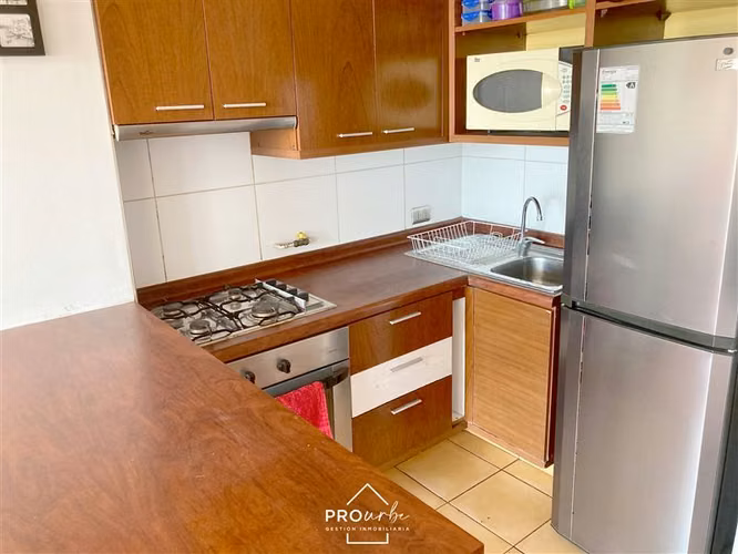 Departamento en venta de 1D/1B, Metro Santa Lucía, Santiago