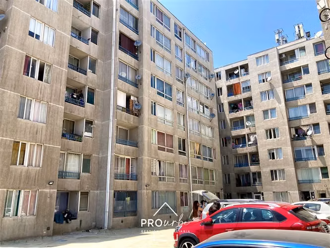 Departamento 2D/1B, vista despejada, Metro Av. Matta, Stgo