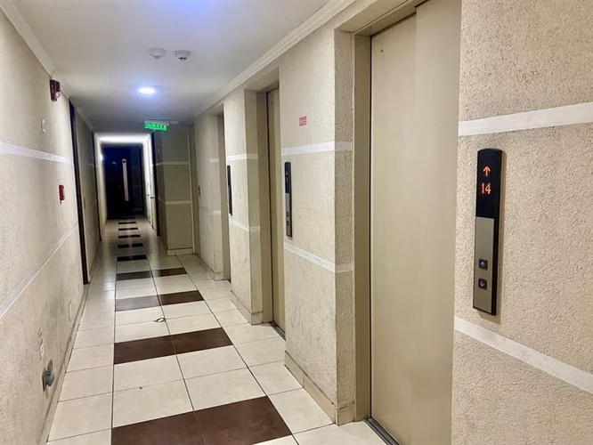Departamento en venta de 1 dorm. Metro Plaza Chacabuco