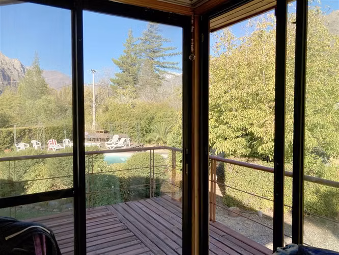 Casa en venta, terreno plano, 5000 m2, en San José de Maipo