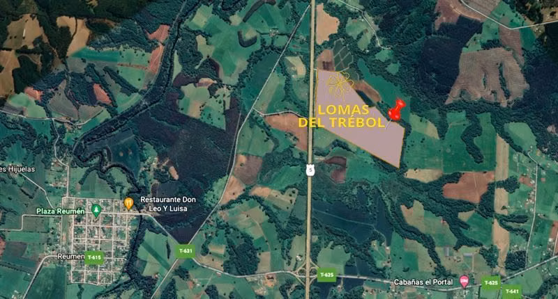 Terreno 5.000 m2 en Venta en Paillaco