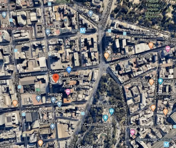 Oficina en arriendo en Santiago
