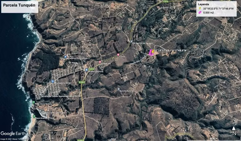 Parcela en venta en Algarrobo