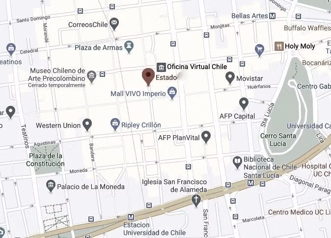 Oficina en arriendo en Santiago