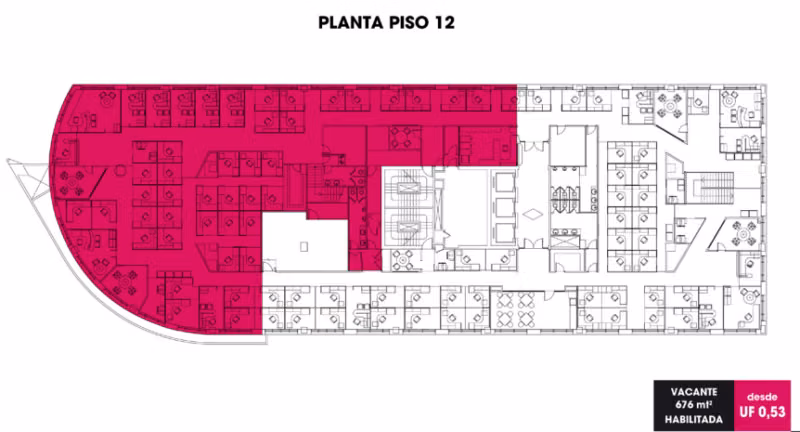 Oficina en arriendo en Las Condes