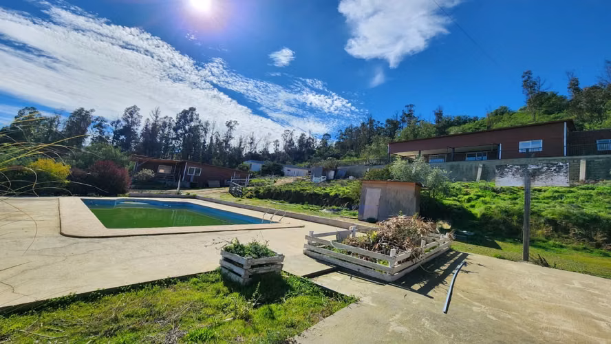 Venta Parcela en Condominio Valle de Pitama 2 casas 7.700mt2 piscina quincho Oportunidad