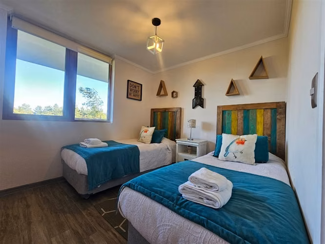 Departamento en venta de 2 dorm. en Pucón