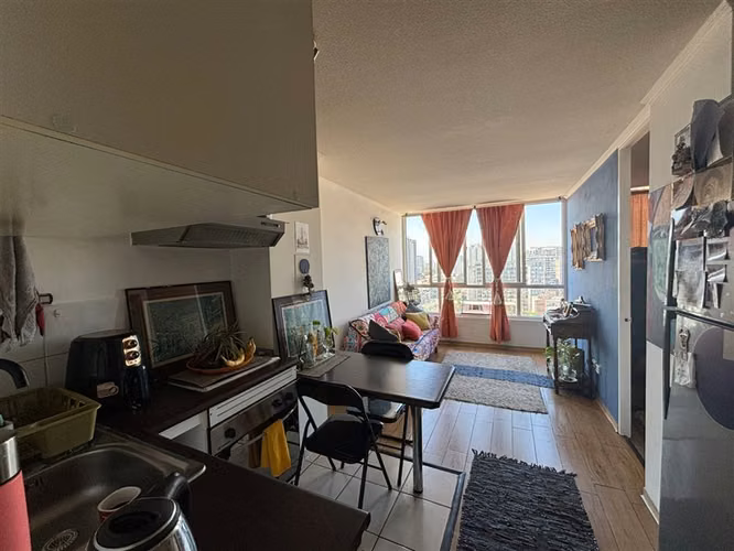 Departamento en venta de 1 dorm. en Santiago