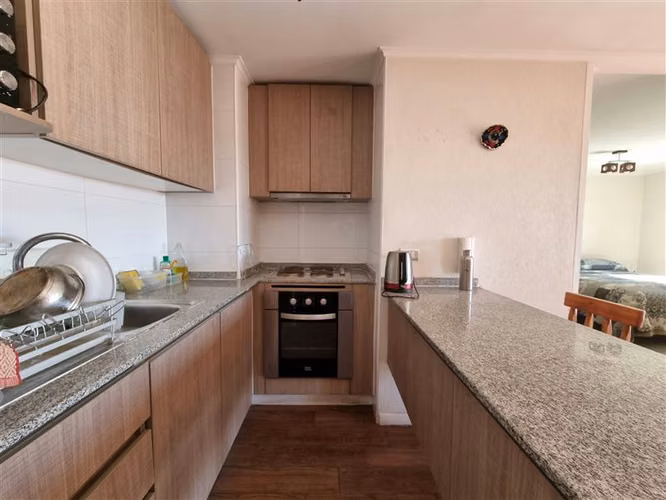 Departamento en venta de 1 dorm. en Santiago