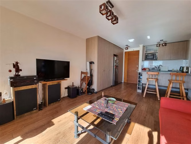 Departamento en venta de 1 dorm. en Santiago