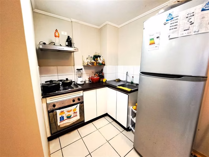 Departamento en venta de 2 dorm. en Santiago.
