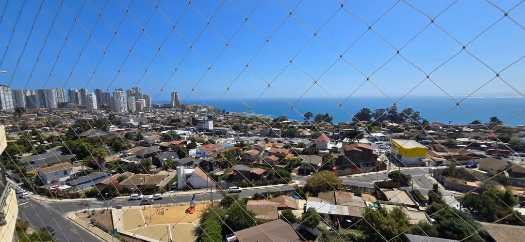 Concón Sur con vista panorámica
