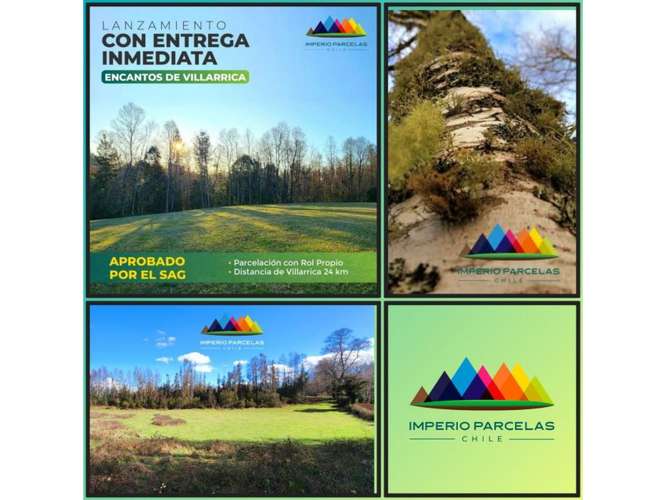 Preciosas parcelas / ruta Freire - Villarrica
