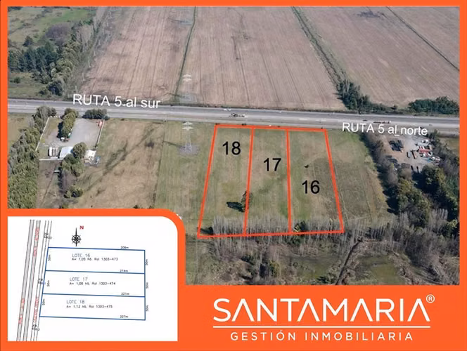 Terreno Industrial en arriendo en Ruta 5 Sur, Cabrero