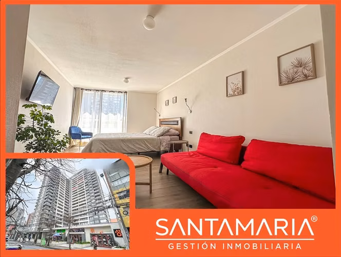 Departamento en arriendo de 1 dorm. Amoblado en Concepción