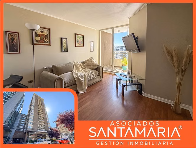 Arriendo Dpto Amoblado 1 Dorm en Orompello, Concepción