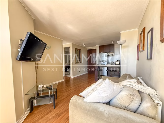 Arriendo Dpto Amoblado 1 Dorm en Orompello, Concepción