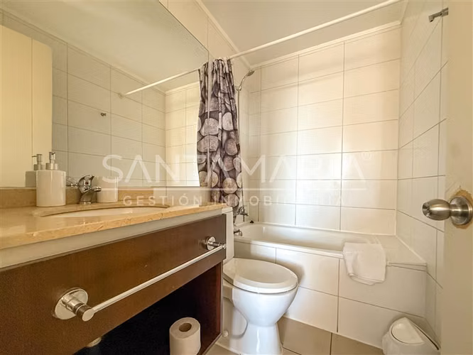 Arriendo Dpto Amoblado 1 Dorm en Orompello, Concepción