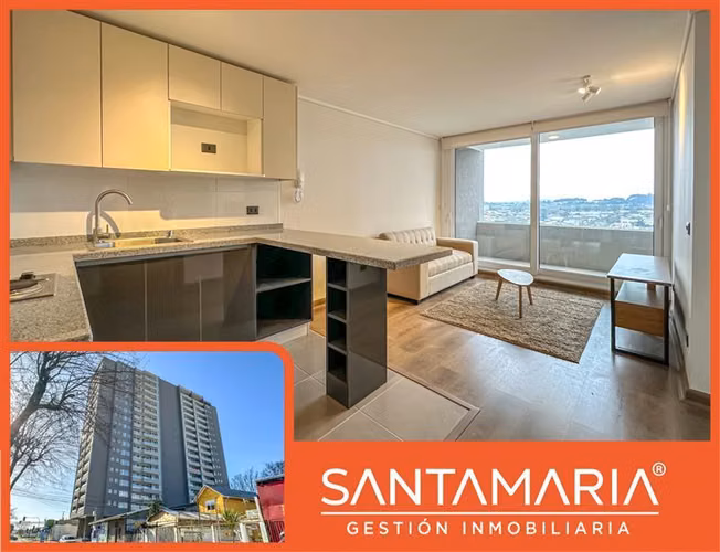 Departamento en venta de 1 dorm. en Concepción
