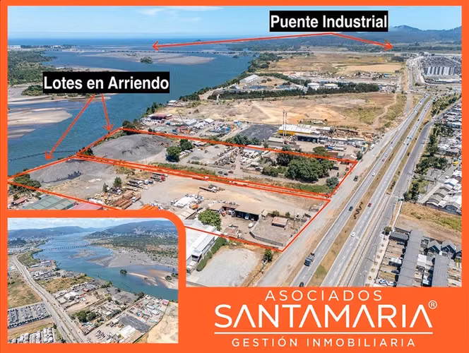 ARRIENDO Industrial en Costanera Hualpén